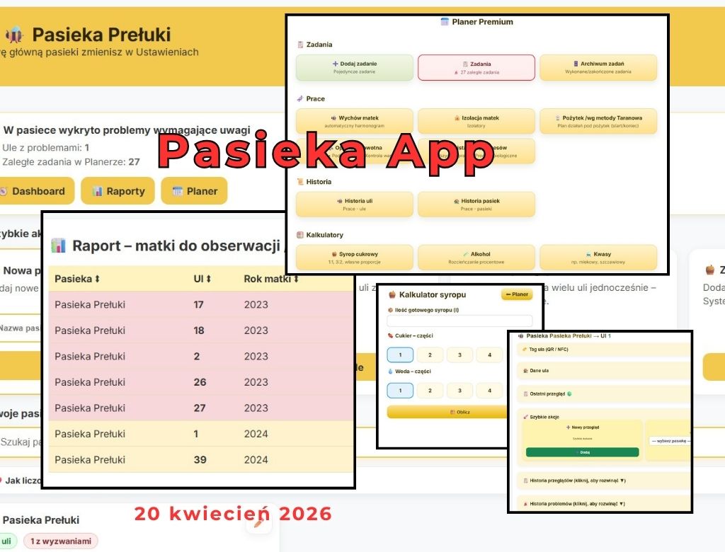 Pasieka App